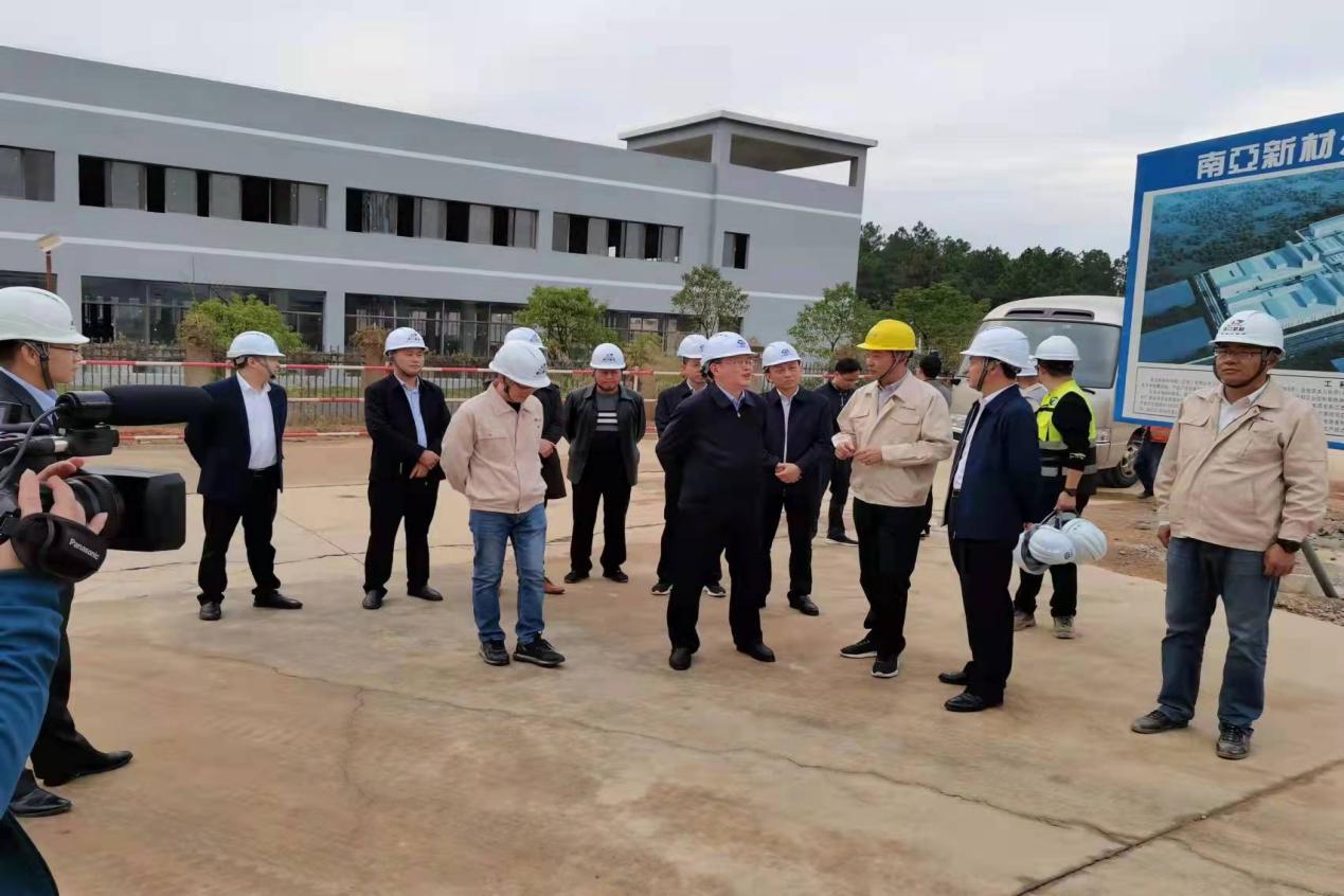 江西省吉安市委常委、副市長漆海云一行    來我司江西子公司實地巡察(圖2)